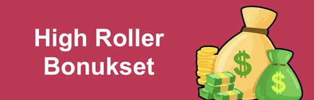 High Roller Bonukset - Isot tarjoukset isoille lompakoille